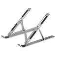 Foldable Aluminum Laptop Stand — Silver