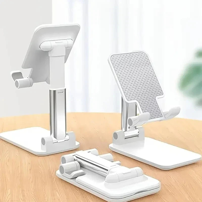 Adjustable Phone Desk Stand — Black or White